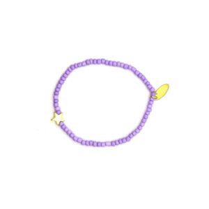 Ratatam! Elastisches Armband mit Stern - lila